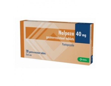 Nolpaza 40 mg. 28 tablets